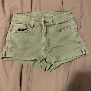 Green American Eagle Shorts!